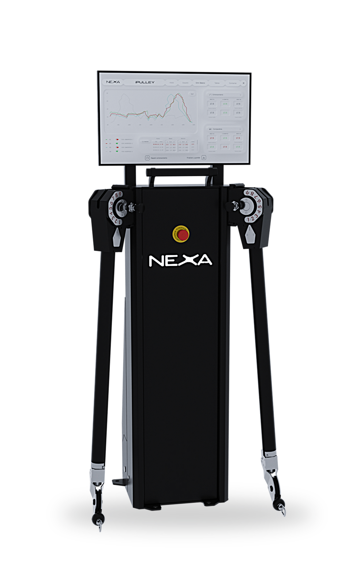 NEXA PRO — equipo con pantalla de datos